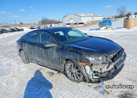 2020 Honda Civic Ex from USA, damaged, VIN 19XFC1F32LE220356